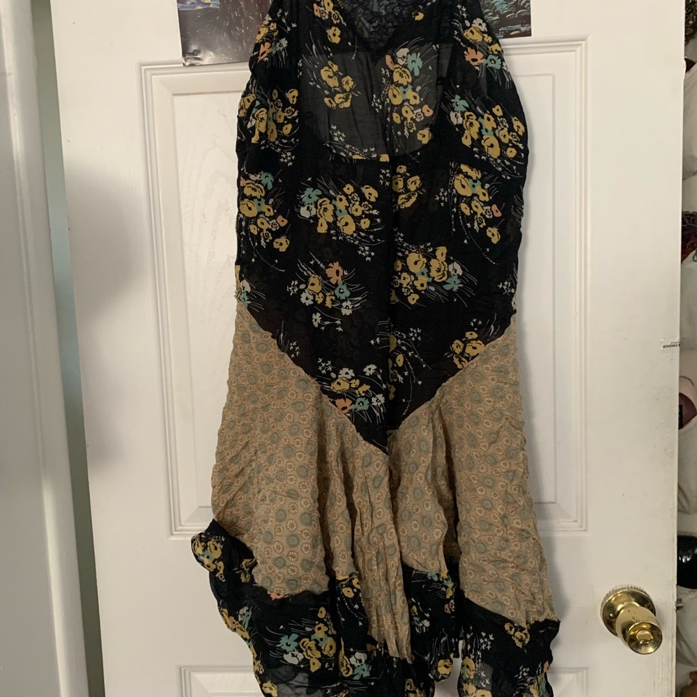 Floral Patchwork Dress
